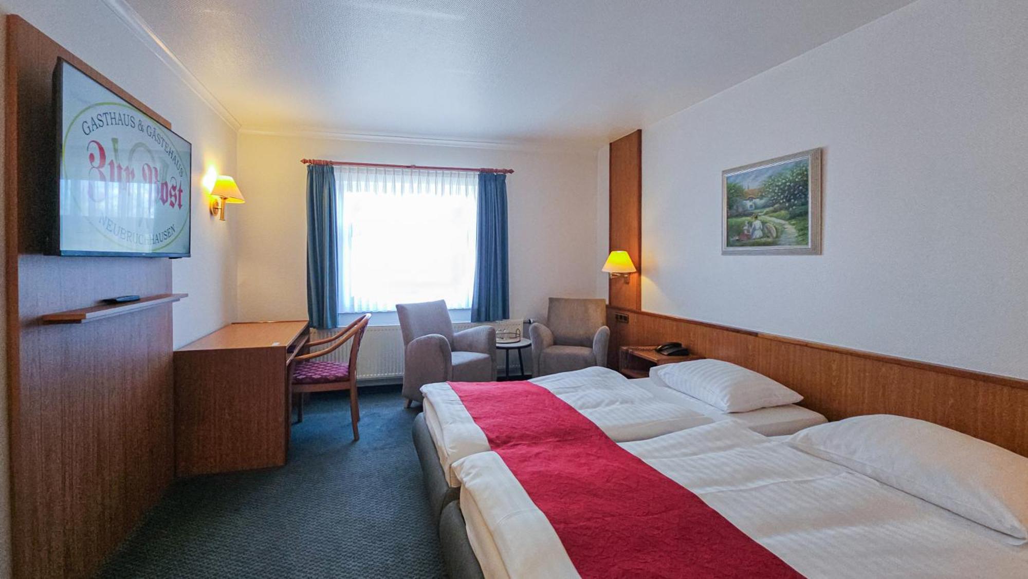 Hotel Zur Post Neubruchhausen Eksteriør bilde